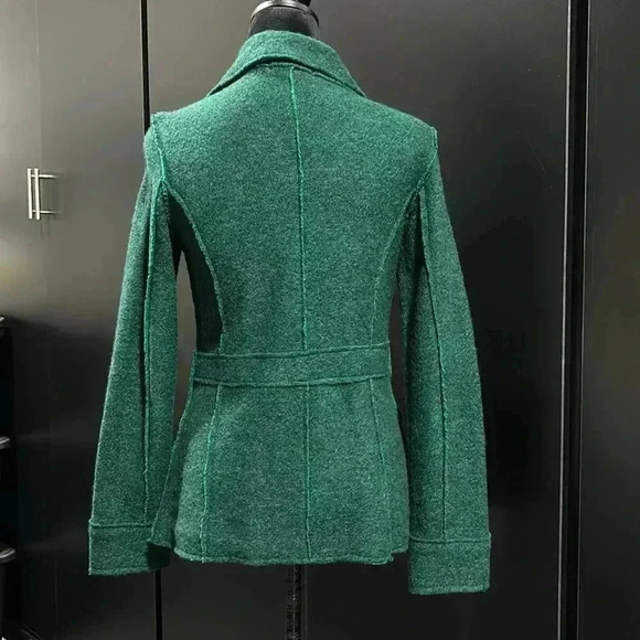 Kenar Coat/Jacket 55% wool 45% acrylic, flap front pockets,button front - Picture 5 of 10